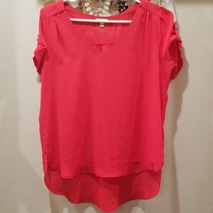 Red blouse
